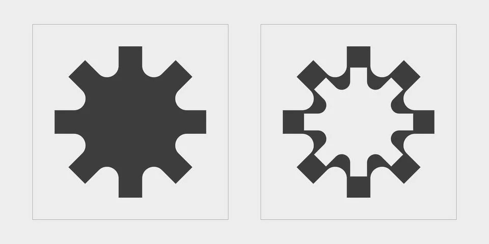 Vector set of Y2K. Rave psychedelic retro futuristic set. Modern abstract forms. Stock Illustration