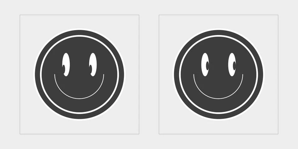 Vector set of Y2K. Rave psychedelic retro futuristic set. Flat minimalist icons. Stock Illustration