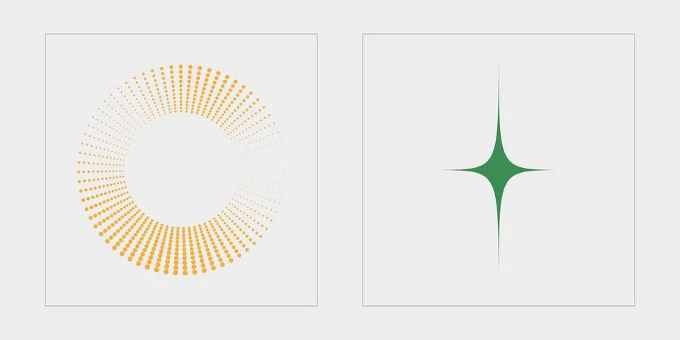 Vector set of Y2K. Rave psychedelic retro futuristic set. Elements for graphic Stock Illustration