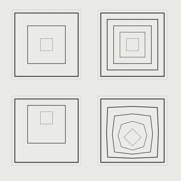 Vector set of Y2K. Trendy geometric postmodern figures. Objects in y2k style. 스톡 일러스트