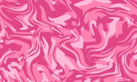 Vector of shades of pink background with fluid, marble shapes Stock Illustration