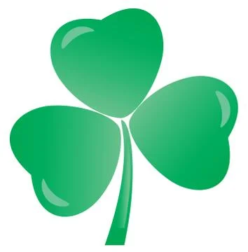 Vector Shamrock Icon Stock Illustration