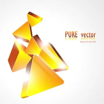 Vector shape backround Stock Illustration