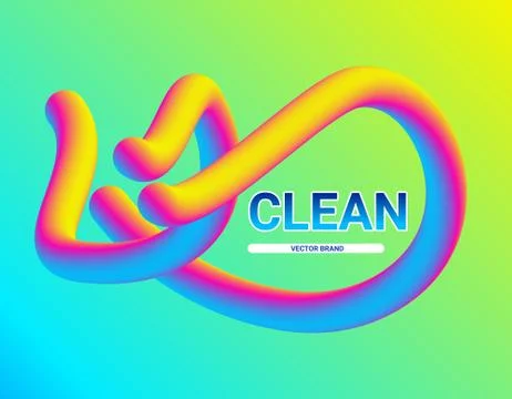 Vector shape design. Fluid shape composition. Futuristic design Stock Illustration