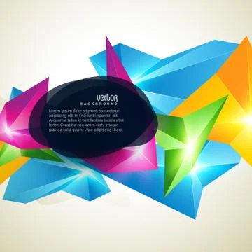 Vector shape design Illustrazione stock