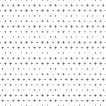 Vector shape geometric seamless pattern of crossed lines on a white backgroun Stock Illustration