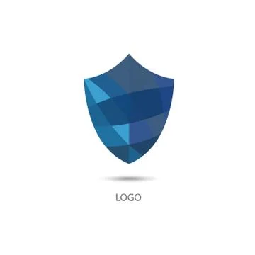 Vector shield icon, logo isolated Stock Illustration
