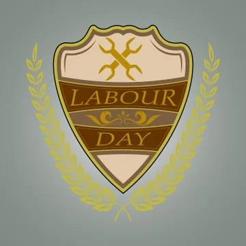 The vector shield. Stock Illustration