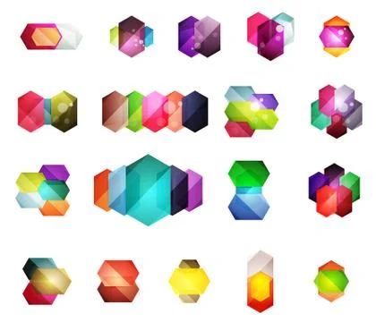 Vector shiny blank web option boxes Illustrazione stock