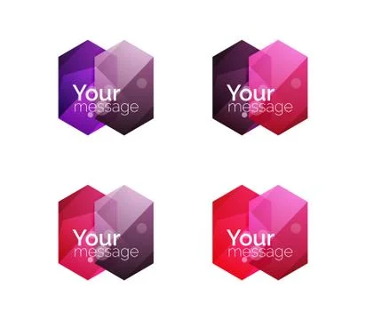 Vector shiny blank web option boxes Illustrazione stock