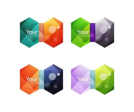 Vector shiny blank web option boxes 스톡 일러스트