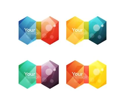 Vector shiny blank web option boxes Illustrazione stock