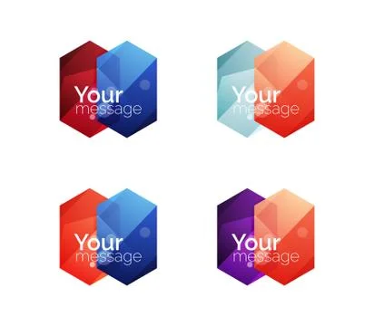 Vector shiny blank web option boxes イラスト素材