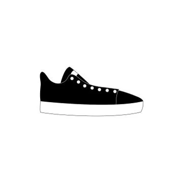 Vector shoe icon. Stock Illustration