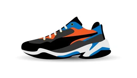 Vector shoes Stock Illustration