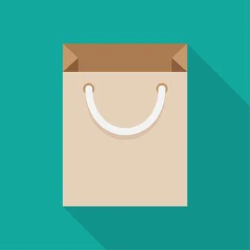 Vector shopping bag Icon Stock Illustration