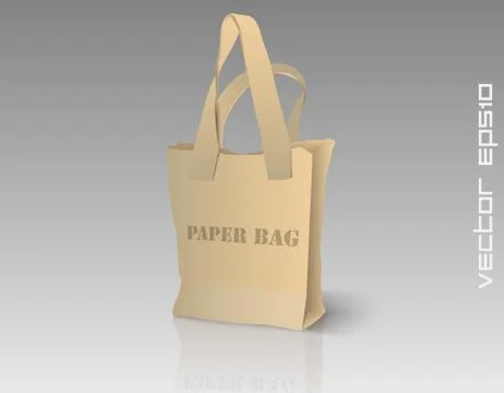 Vector shopping bag Stock Illustration
