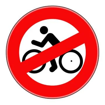 Vector sign ban Stock Illustration