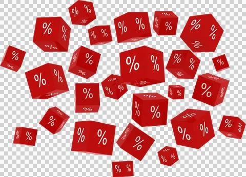 Vector sign of percentage Stock Illustration