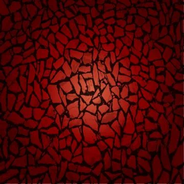 Vector silhouette mosaic. Stock Illustration