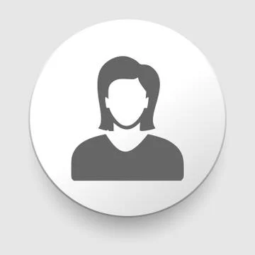 Vector silhouettes of girl Stock Illustration