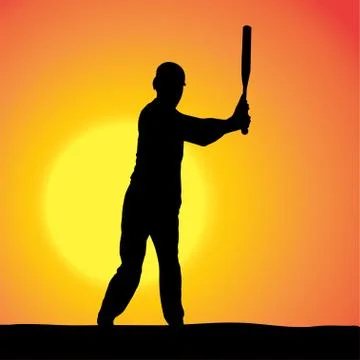 Vector silhouettes of man. Stock Illustration