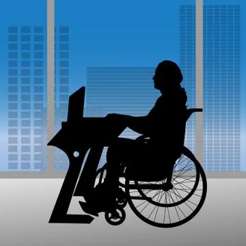 Vector silhouettes of man. Stock Illustration