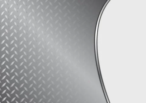 Vector : Silver and yellow metal abstract background Stock Illustration
