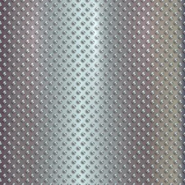 Vector silver grille on steel background Stock Illustration