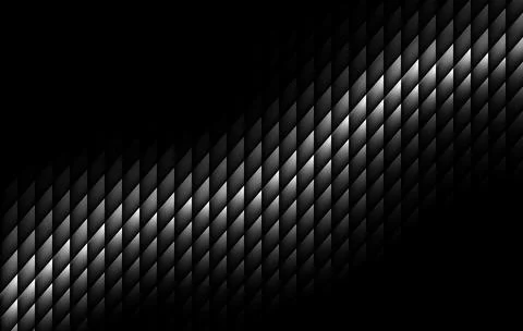 Vector silver radiant white and texture glass fractal with black surface Stock Illustration