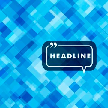 Vector simple abstract background of color squares Stock Illustration