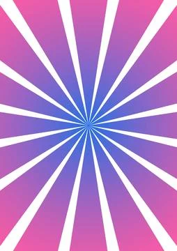 Vector simple blue and violet gradient background. Stripes in retro pop art Illustrazione stock