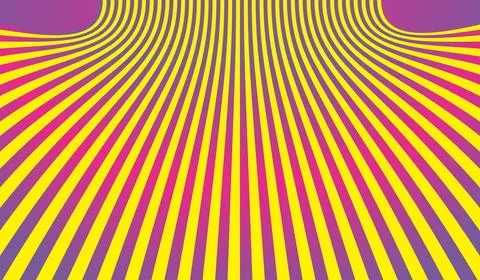 Vector simple blue background. Spiral stripes in pop art style Illustrazione stock