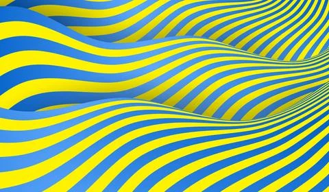 Vector simple blue background. Spiral stripes in pop art style Illustrazione stock