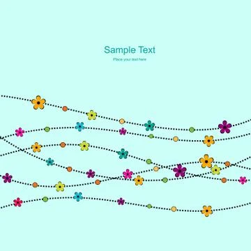 Vector simple flower design Stock Illustration