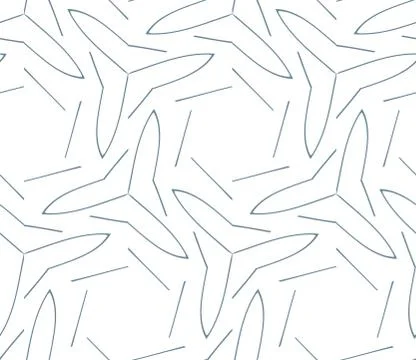 Vector simple geometric pattern. Stock Illustration