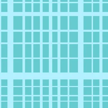 Vector simple gingham stripes repeating tile Stock Illustration