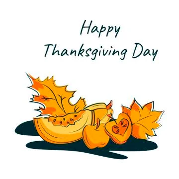 Vector simple illustration in flat sketchy style. Stock Illustration