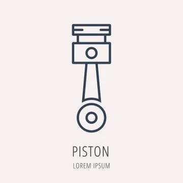 Vector Simple Logo Template Car Elements Free Stock Illustration