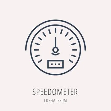 Vector Simple Logo Template Car Elements Free Stock Illustration