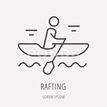 Vector Simple Logo Template 库存插图