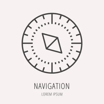 Vector Simple Logo Template Free Stock Illustration