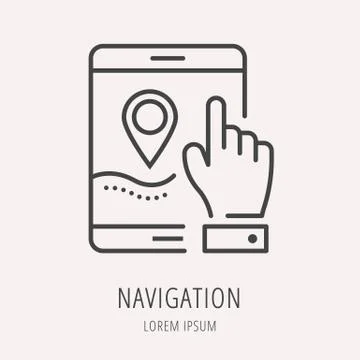 Vector Simple Logo Template Stock Illustration