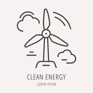 Vector Simple Logo Template Stock Illustration