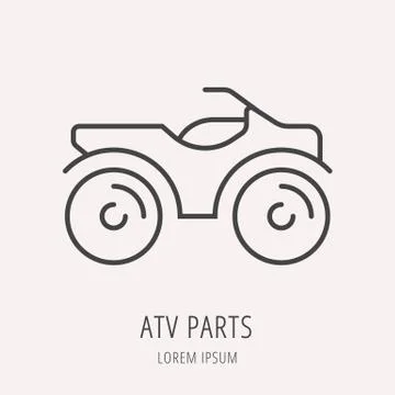 Vector Simple Logo Template Free Stock Illustration
