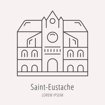 Vector Simple Logo Template Stock Illustration