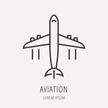 Vector Simple Logo Template Tourism Grats Stockgrafik