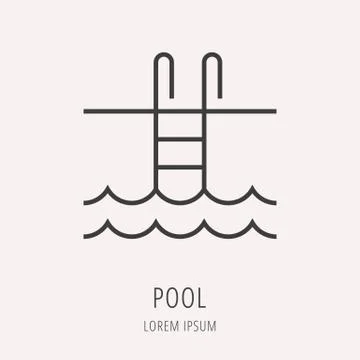 Vector Simple Logo Template Tourism Stock Illustration