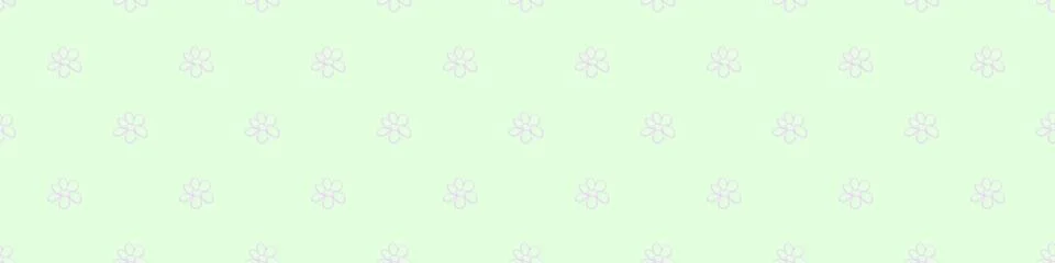 Vector simple primitive floral seamless pattern. Cute endless print with flow 库存插图