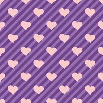 Vector simple seamless design 4 the cards, to the day of lovers, weddings Stock Illustration